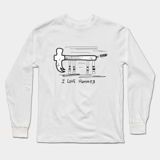 I Love Hummer Long Sleeve T-Shirt